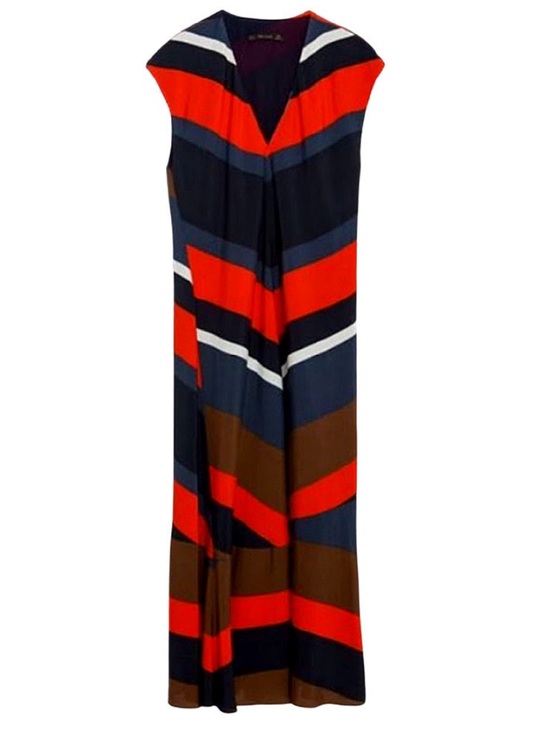 Zara Dresses & Skirts - Zara Striped Midi Dress